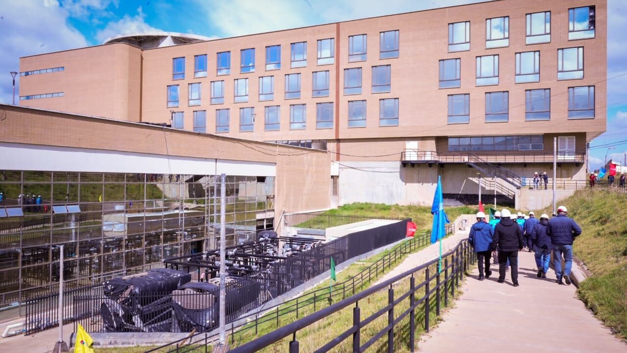 Nuevo Hospital de Usme tiene 92% de avance. Foto: Secretaría de Salud de Bogotá.