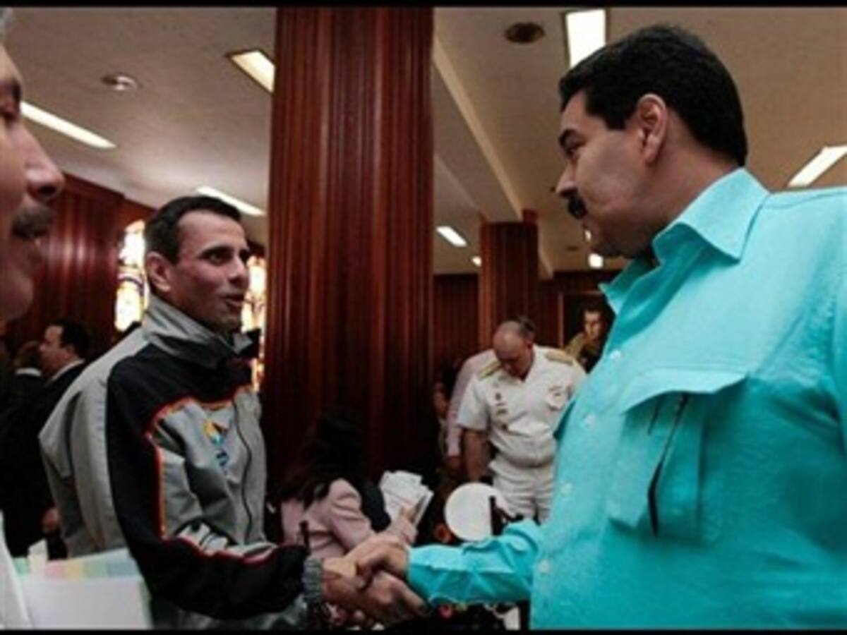 Capriles dice que Maduro es "pura paja" y no va a resolver ningún problema