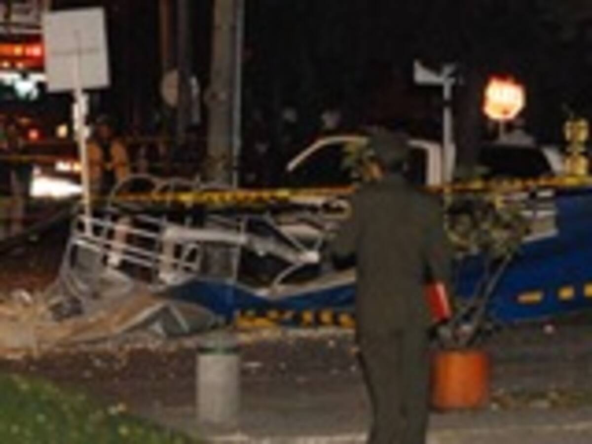 Dos muertos dejó la explosión de un petardo en el norte de Bogotá