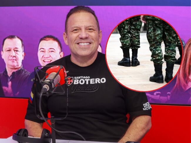 ¿Fin del servicio militar obligatorio en Colombia? Esto propone el candidato Santiago Botero. Caracol Radio/Getty Images