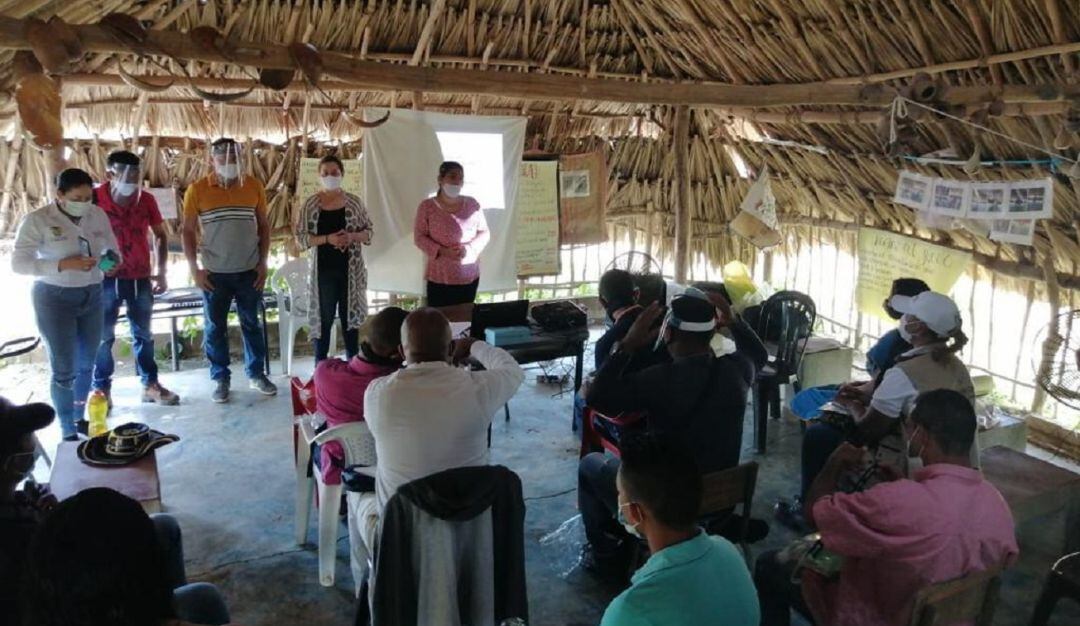 25 personas en reincorporación de El Carmen de Bolívar han trabajado con 45 vecinos en un proceso de construcción de confianza