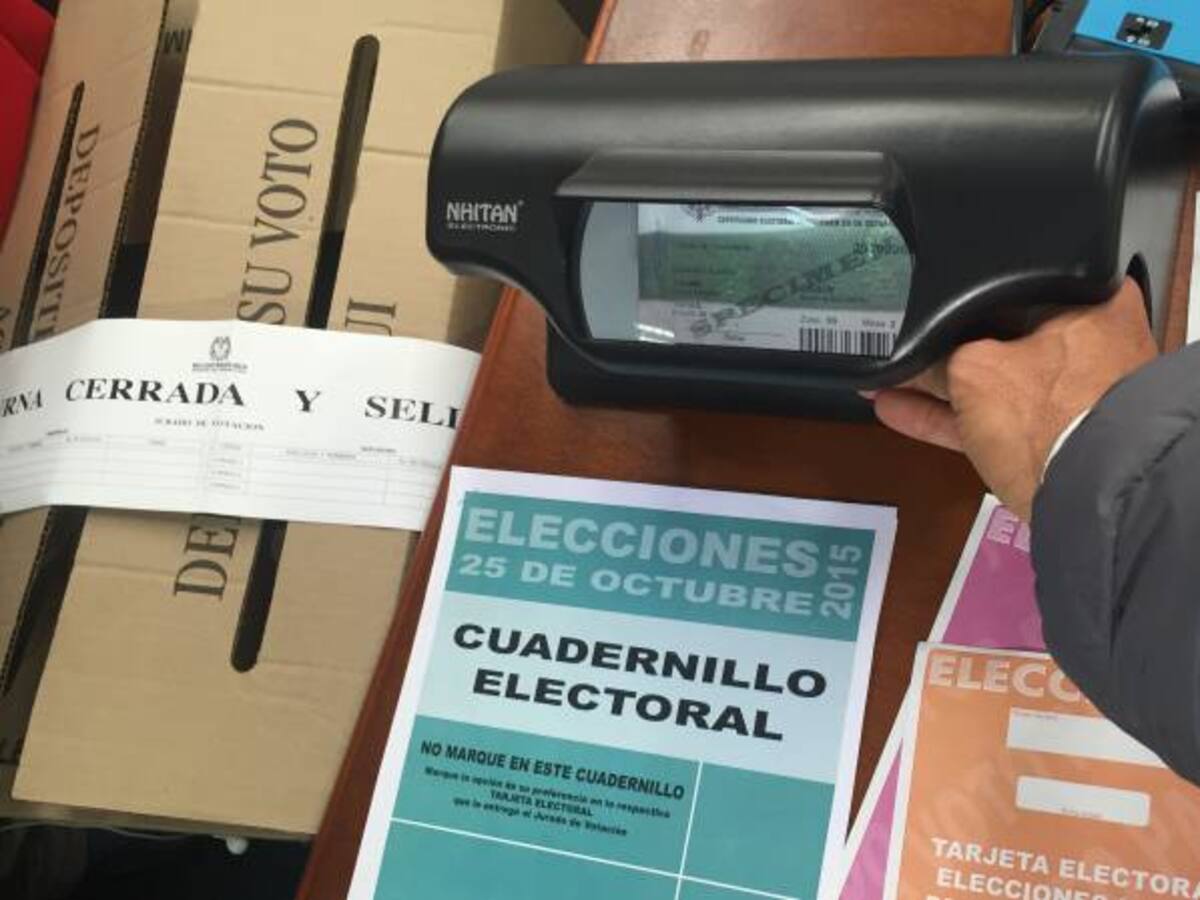 Estas son las medidas de seguridad que tendrán los tarjetones electorales