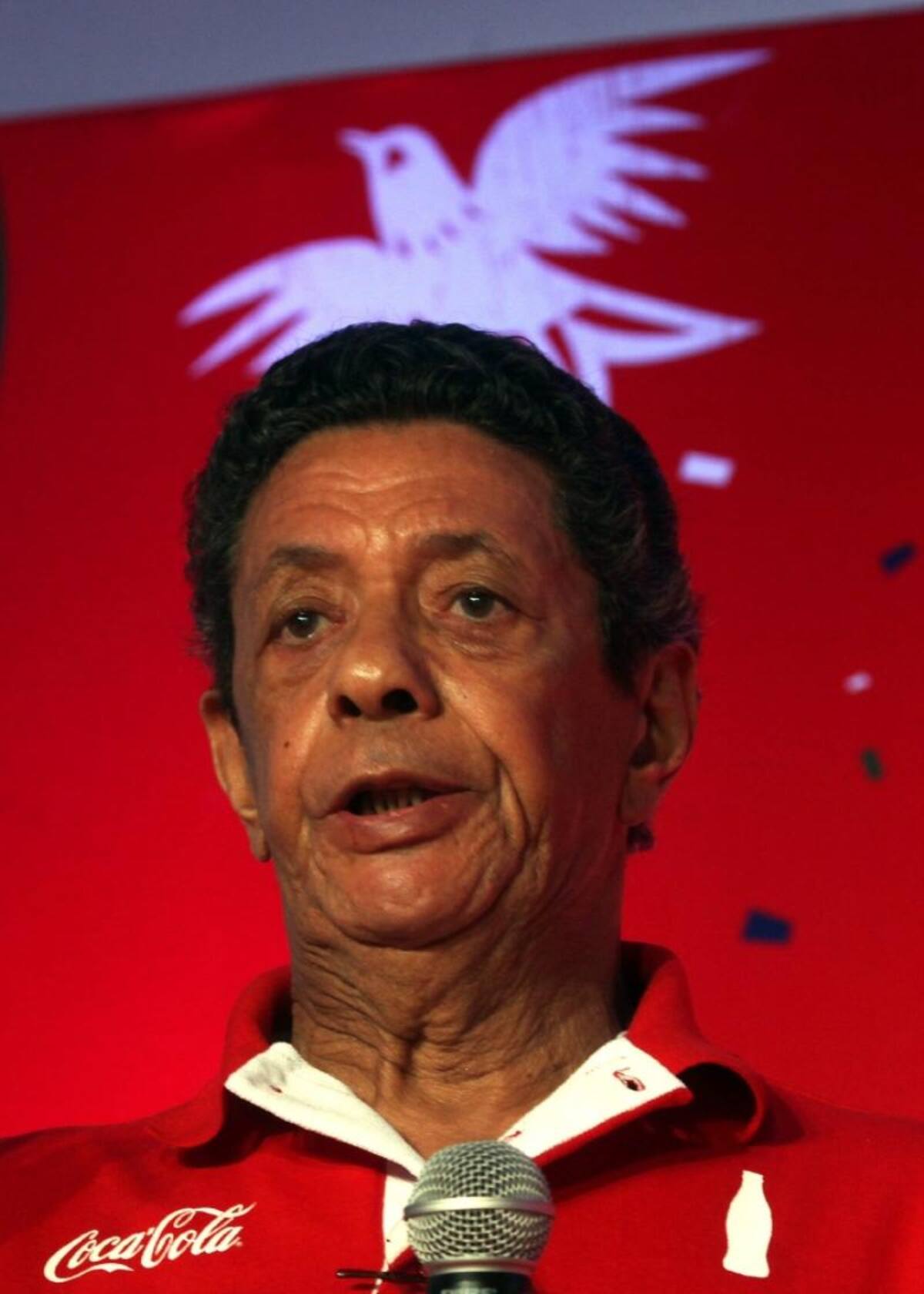 Amarildo Tavares da Silveira durante el evento en Río.
