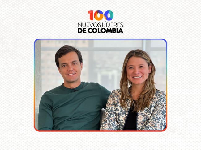 Juan Pablo Zuluaga y Carolina Pineda, creadores de Mis propias finanzas | Foto: Cortesía - Mis Propias Finanzas