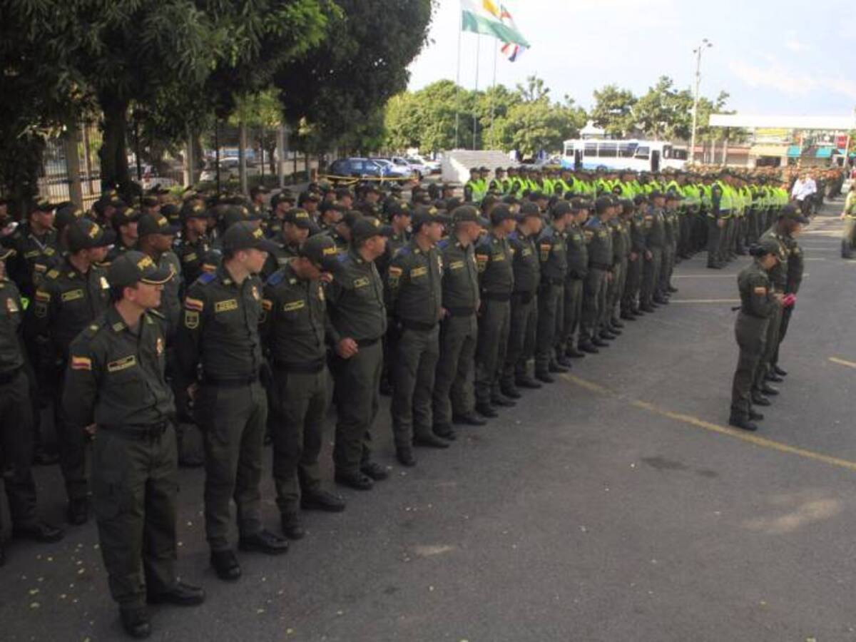 Con el refuerzo de 726 policías, se atacará el corazón del delito en Cali