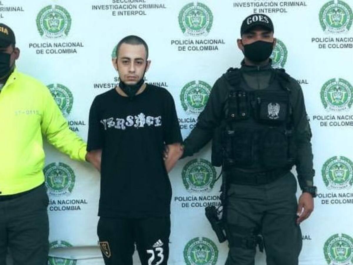 Capturan a presunto responsable de asesinar a Policía en Medellín