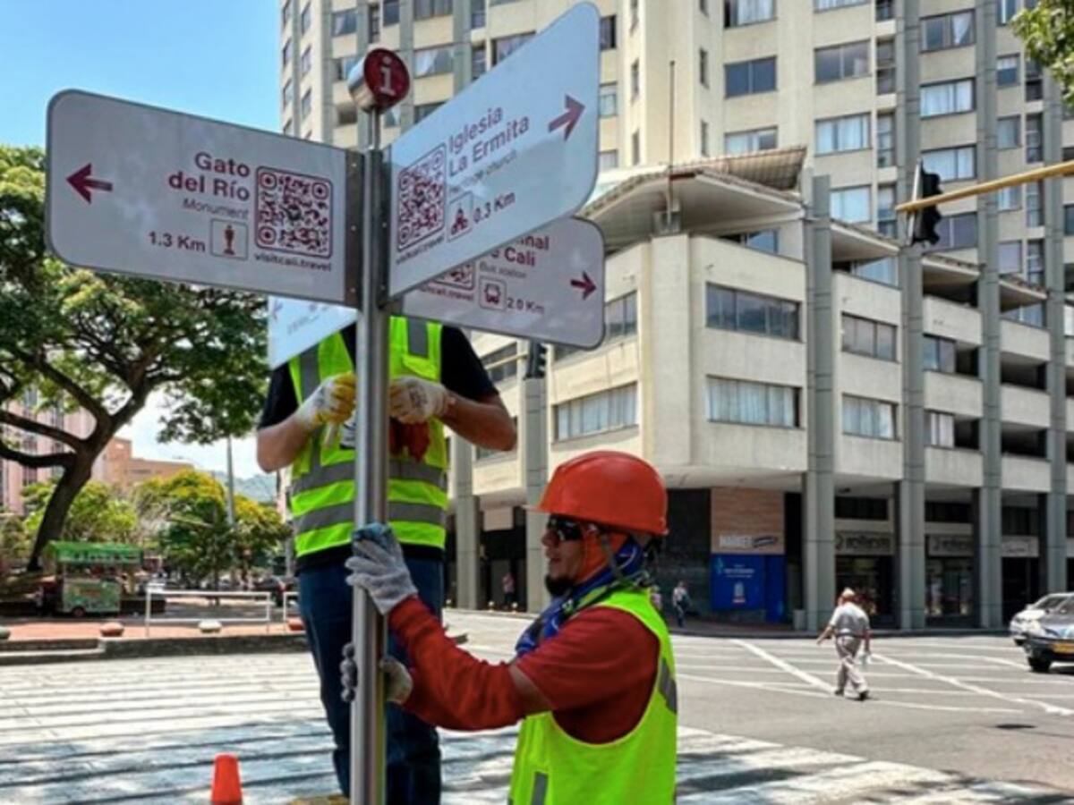 Cali estrena señaléticas para la COP16