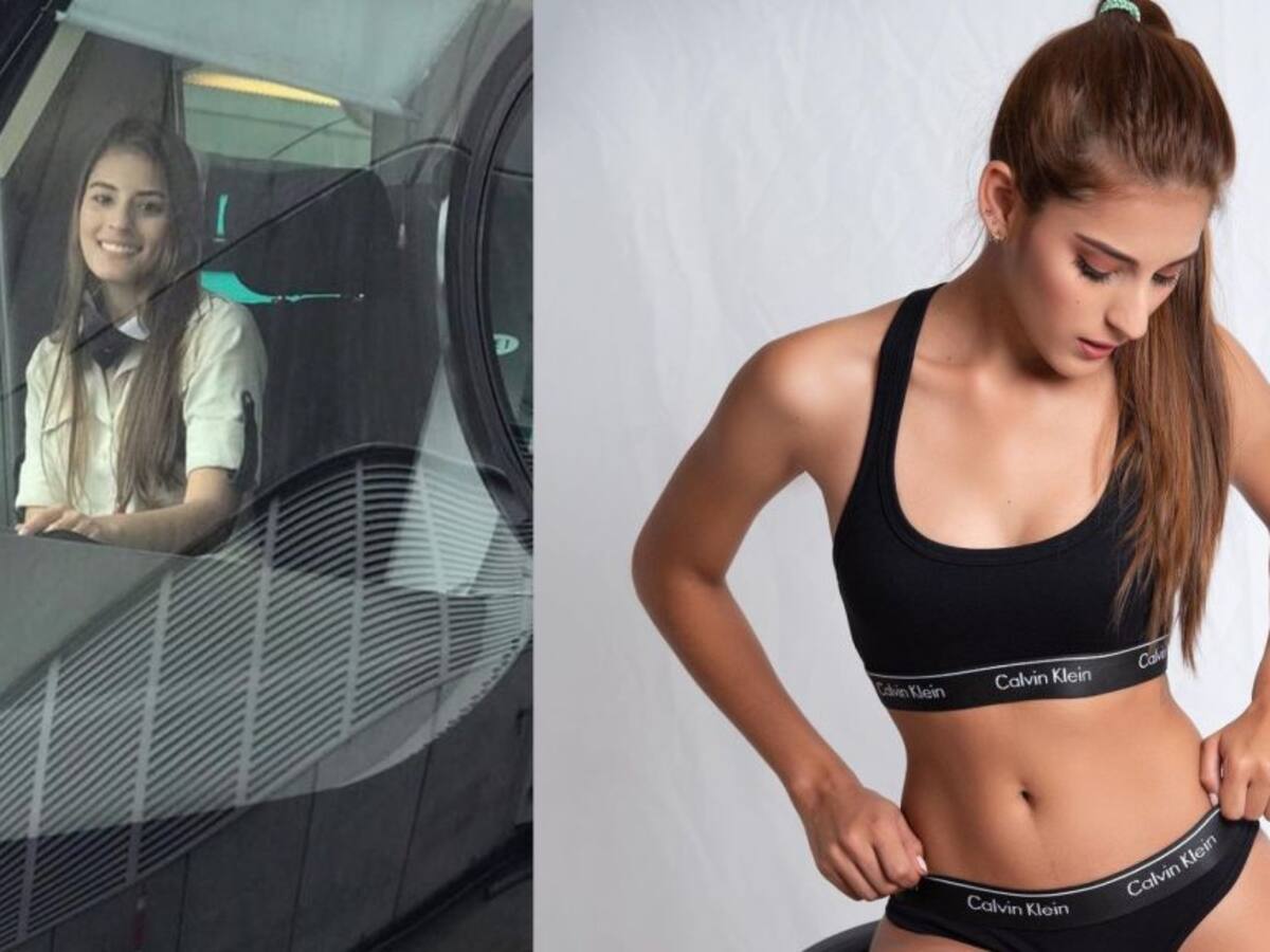 Fotos: La bella conductora del Metro de Medellín que ahora es Reina
