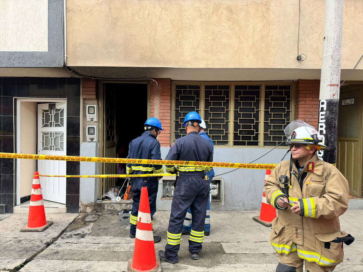Una mujer falleció en el incendio de un primer piso de una vivienda en Duitama
