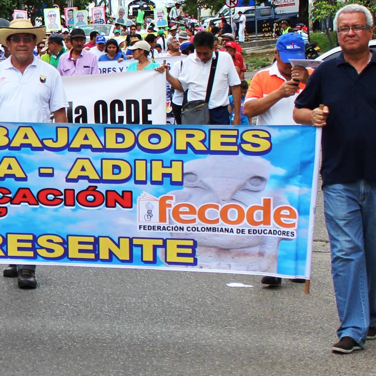 Neiva y el Huila se unen a movilización Nacional convocada por Fecode