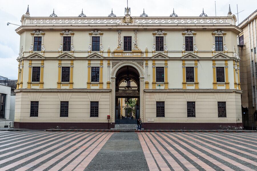 Palacio Amarillo de Caldas. Foto: Colprensa.