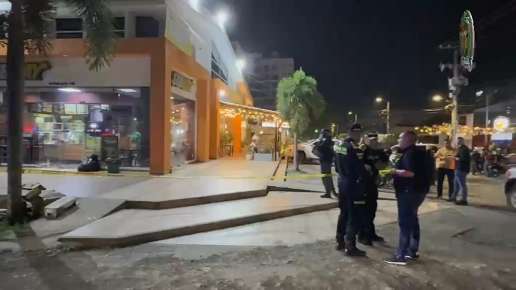 Captura de video de la Policía Metropolitana de Montería.