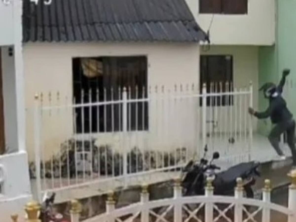 Por una deuda, pagadiarios atacaron a piedra una casa en el barrio El Socorro de Cartagena