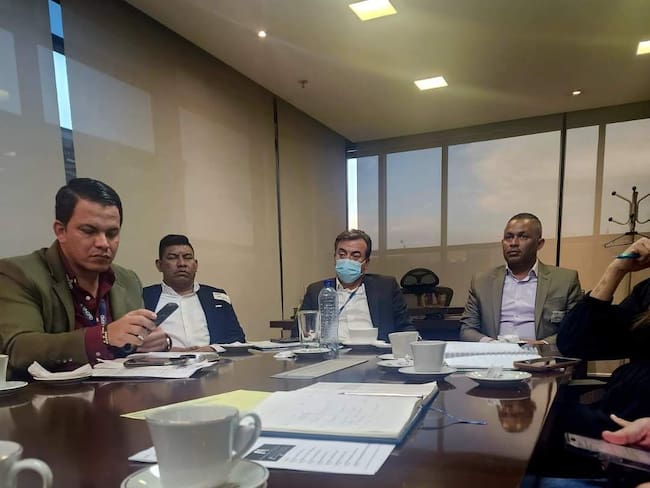 Fotos: La reunión clave entre Carlos Trujillo y Olmedo López en el marco del escándalo de la UNGRD