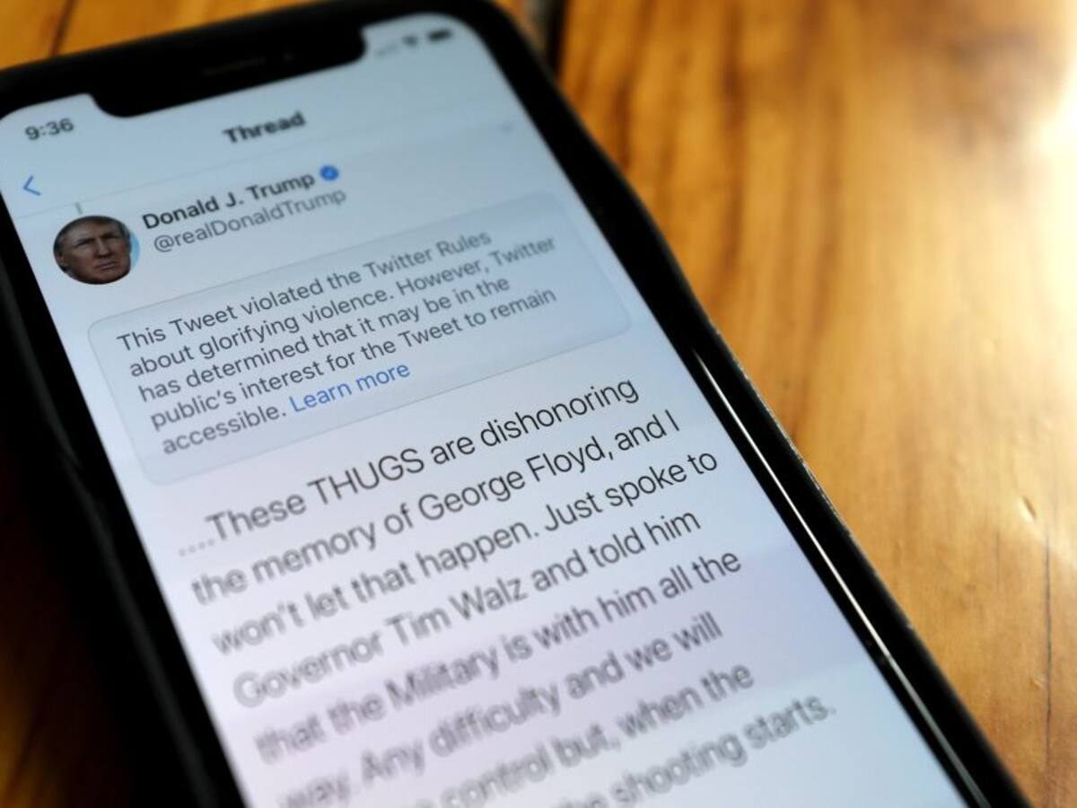 Twitter podría cerrar la cuenta de Donald Trump