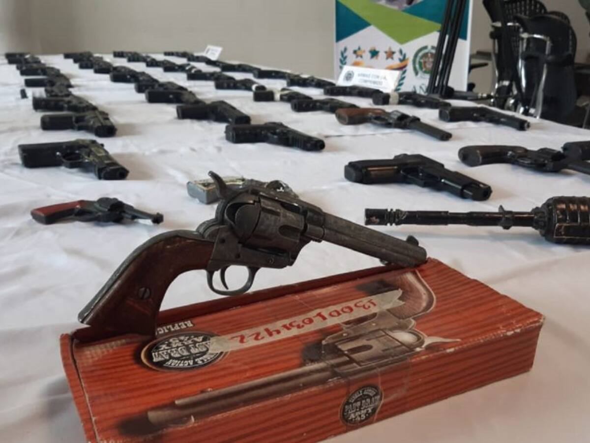60% de los hurtos en Cartagena se cometen con armas de fogueo y de juguete
