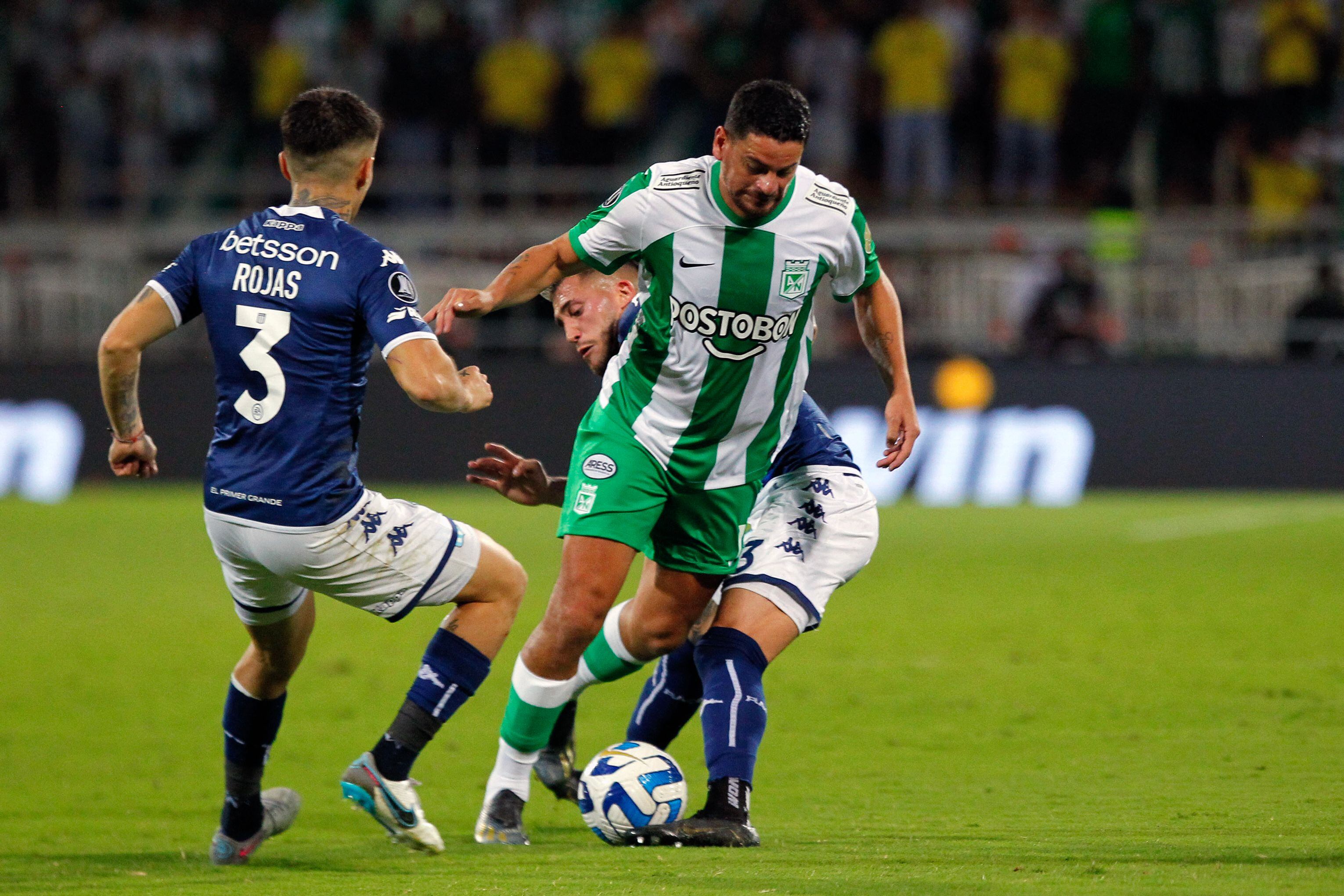 Atlético Nacional ante Racing Copa Libertadores 2023 (Photo by FREDY BUILES/AFP via Getty Images)
