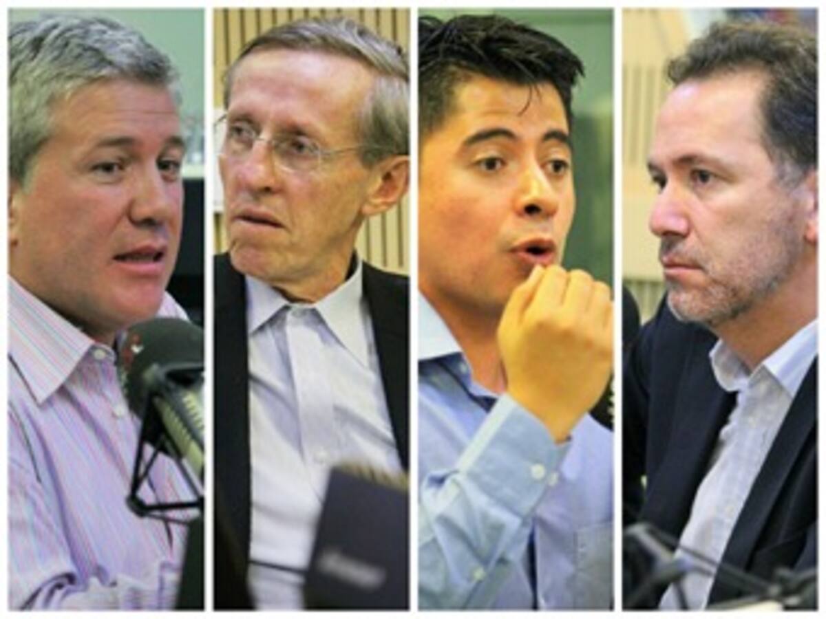 Panelistas del 8 de mayo en Hora 20