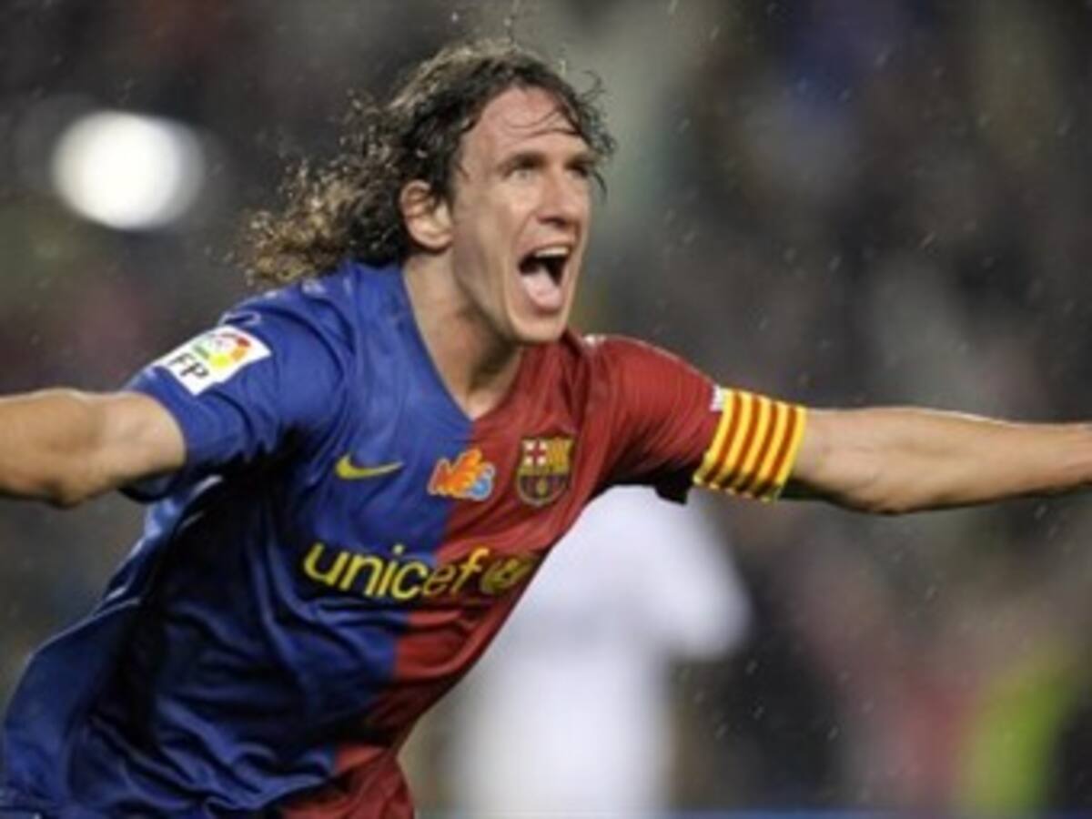 Carles Puyol sufre lesión muscular en pierna izquierda y estará varias semana de baja
