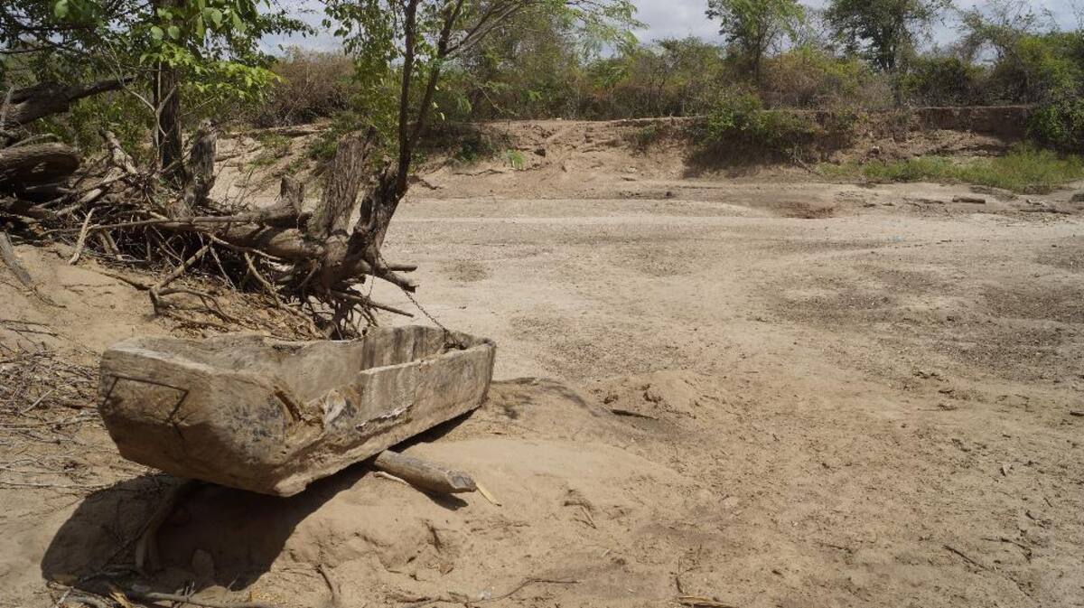 Recorrido de Caracol Radio por las zonas que aguantan sed. Fotos de Luis Enrique Rodríguez