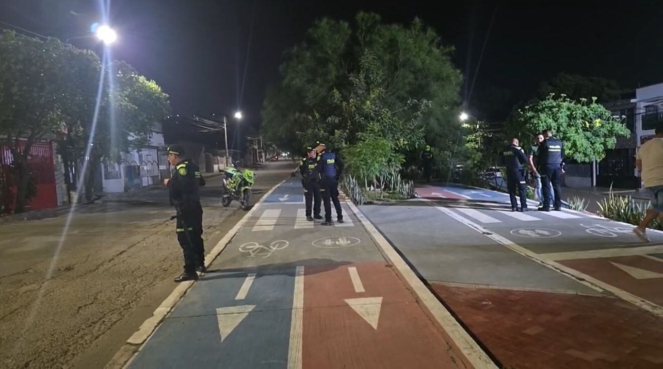 Un hombre fue asesinado en el barrio Los Almendros. / Foto: Cúcuta es Noticia.