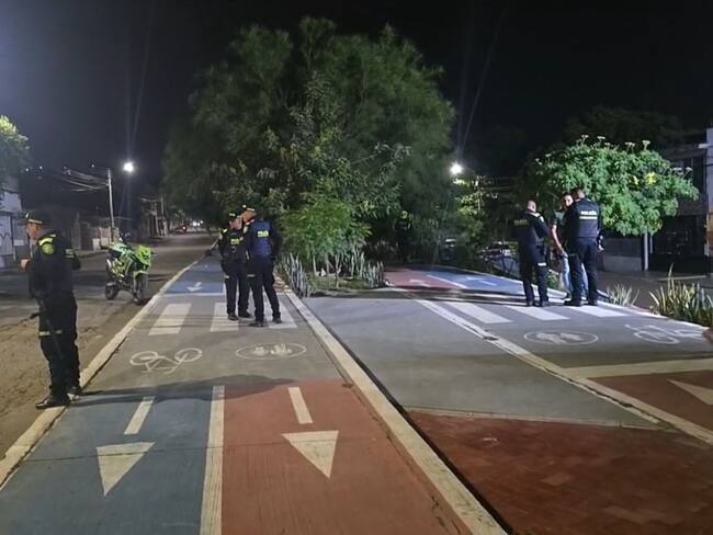 Un hombre fue asesinado en el barrio Los Almendros. / Foto: Cúcuta es Noticia.