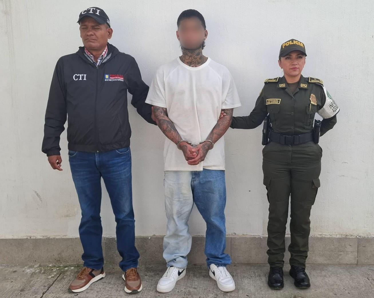 Presentaba múltiples lesiones visibles. Foto policía Huila,.