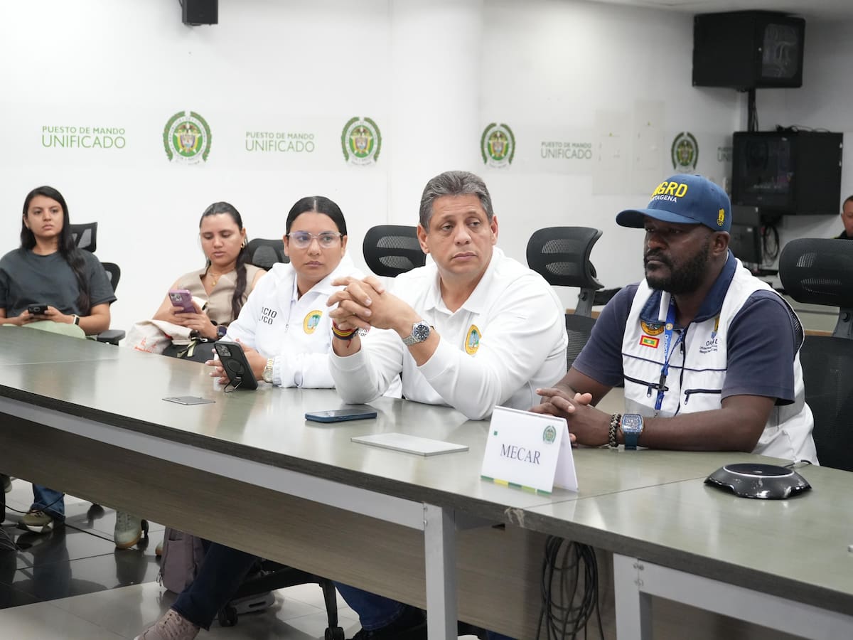Alcaldía de Cartagena instaló PMU para monitorear la Jornada Nacional de Paro