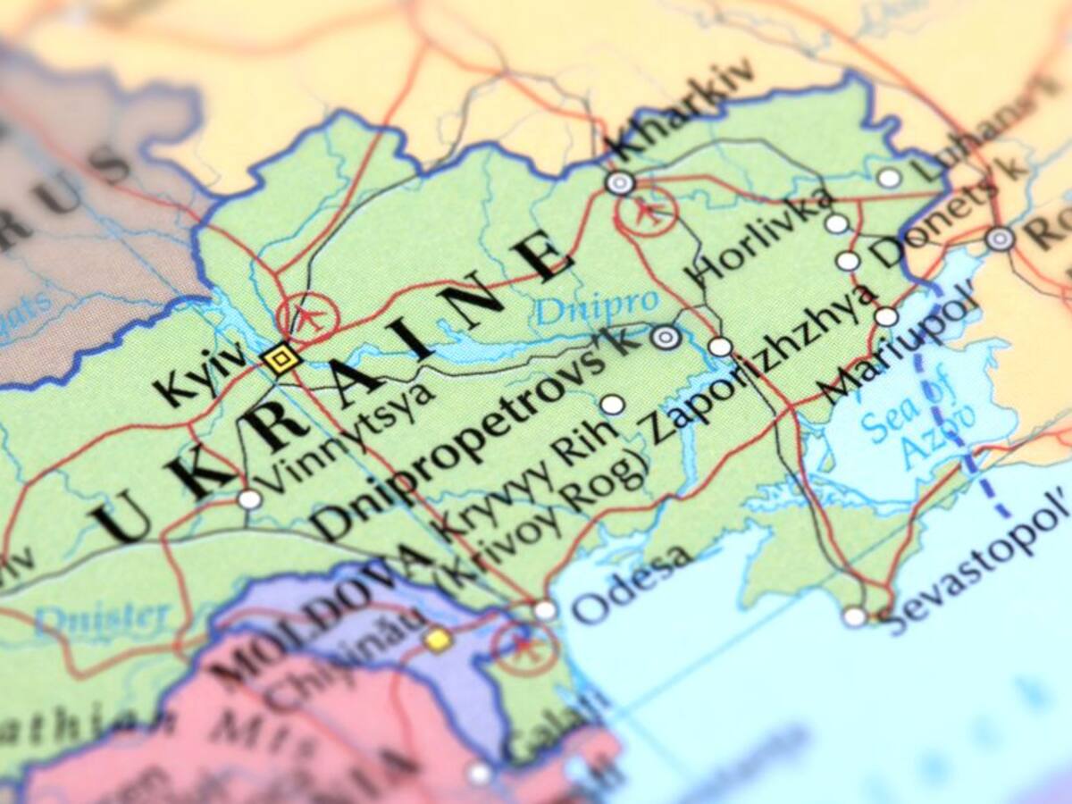 Mapa de la invasión rusa contra el territorio de Ucrania