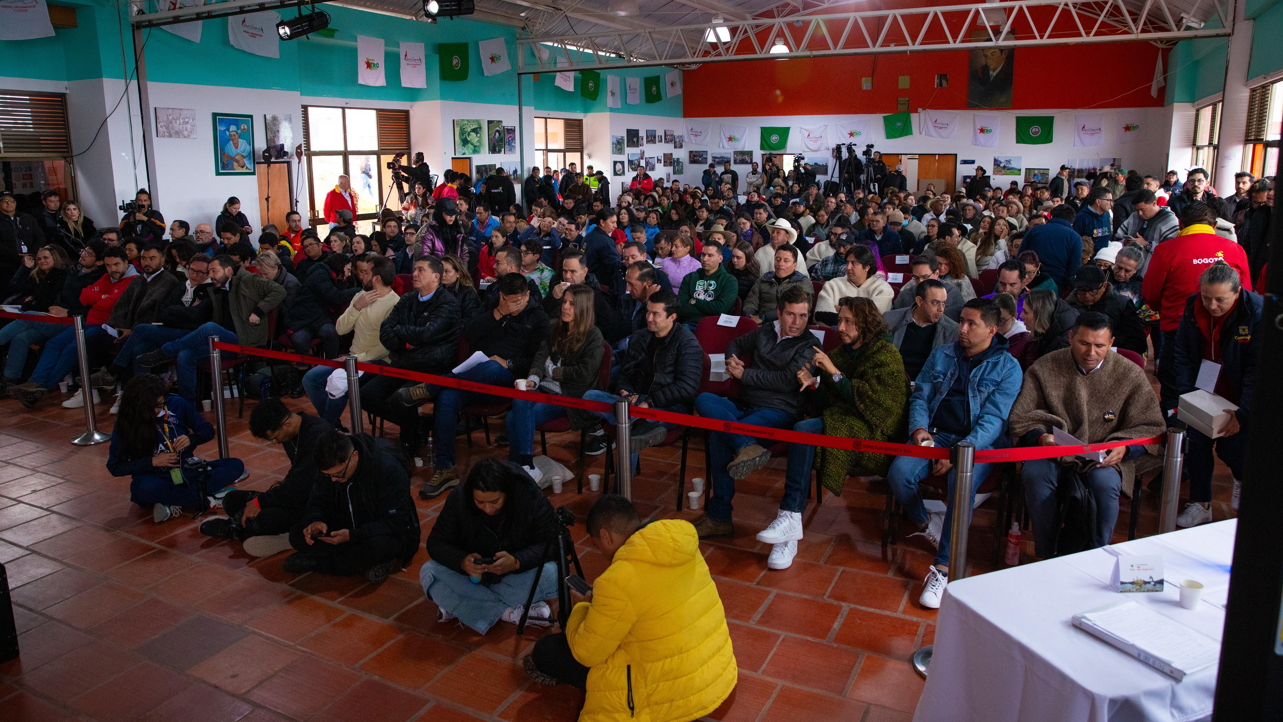 El concejo de Bogotá estuvo en plenaria en la localidad de Sumapaz