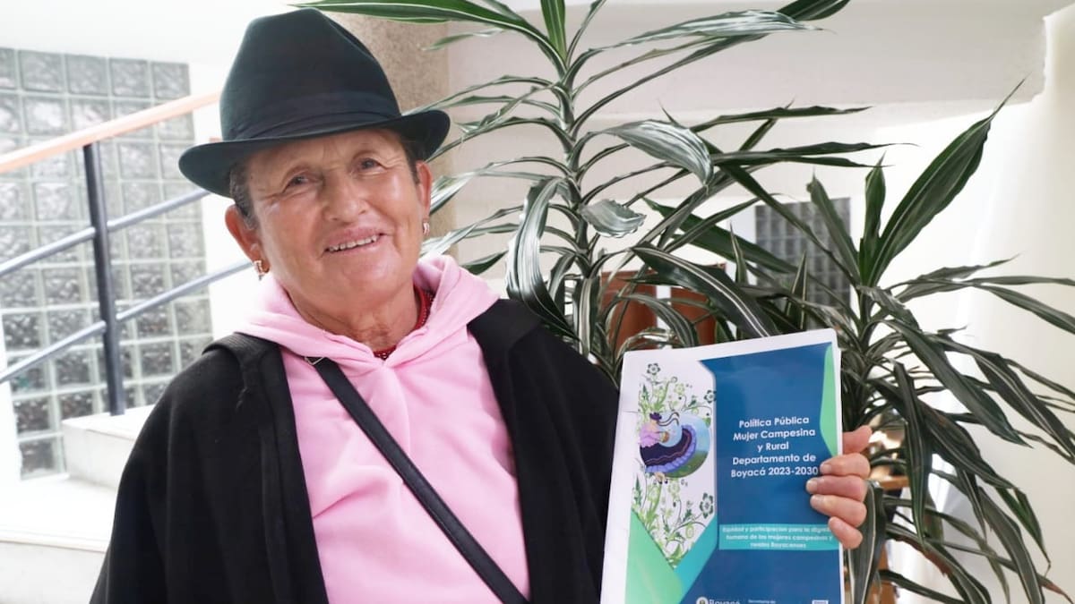 Boyacá es pionero al aprobar la política pública de mujer rural y campesina