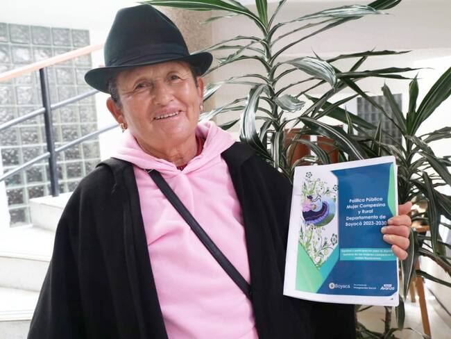 Boyacá es pionero al aprobar la política pública de mujer rural y campesina