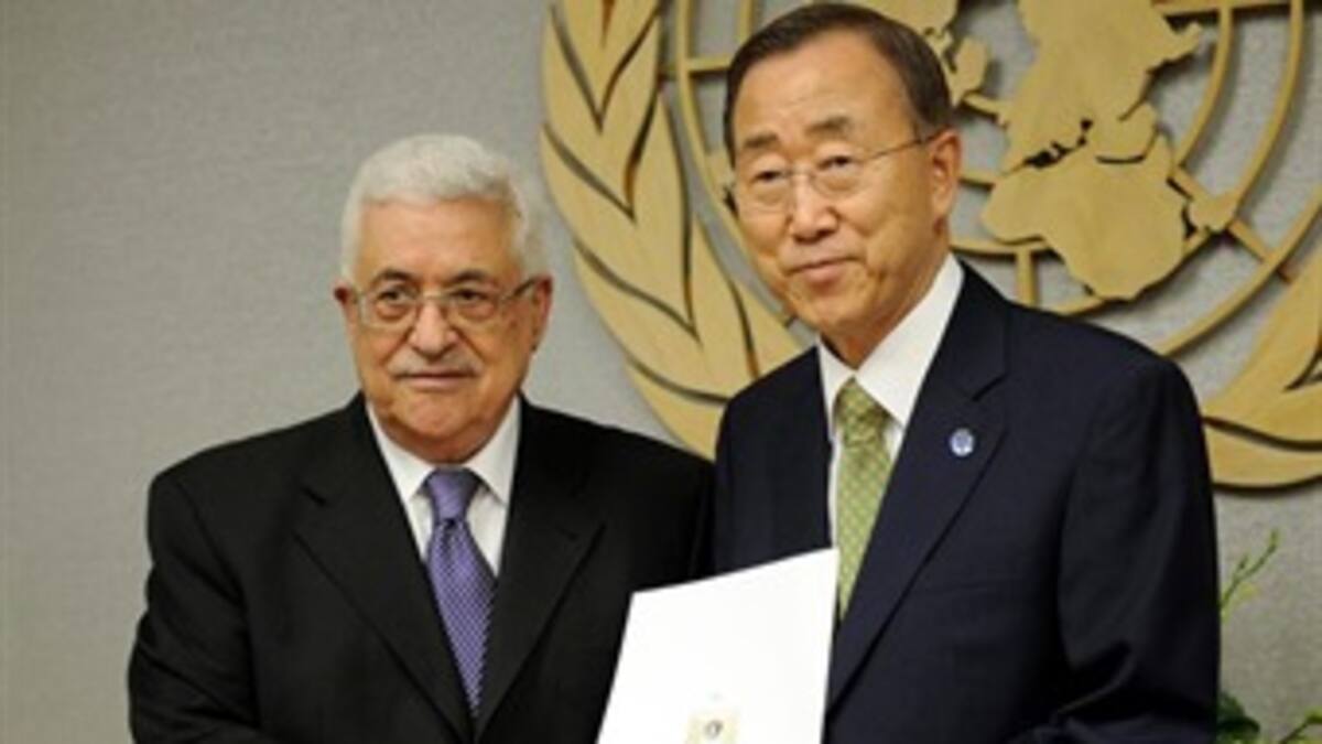 Palestinos dispuestos a volver a mesa de negociaciones con Israel: Abbas