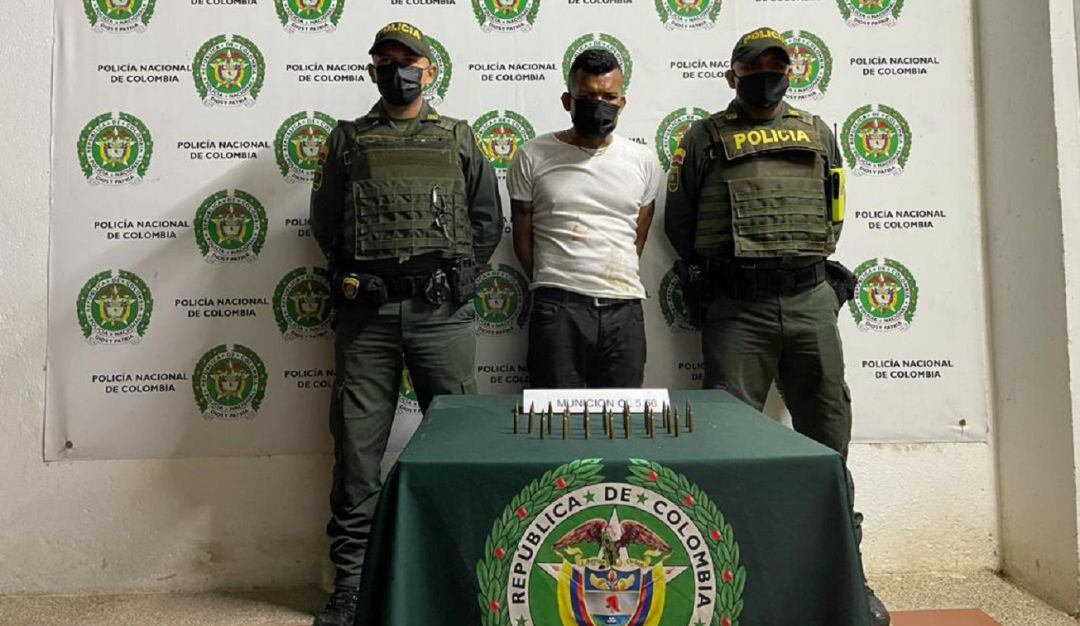 Se trata de alias ‘Pocho Frank’, quien ha sido capturado tres veces en el último mes y registra ocho anotaciones judiciales