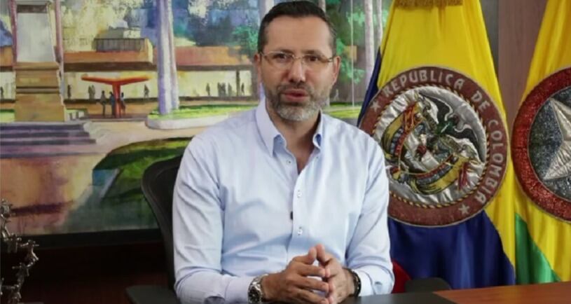El alcalde Jaime Andrés Beltrán