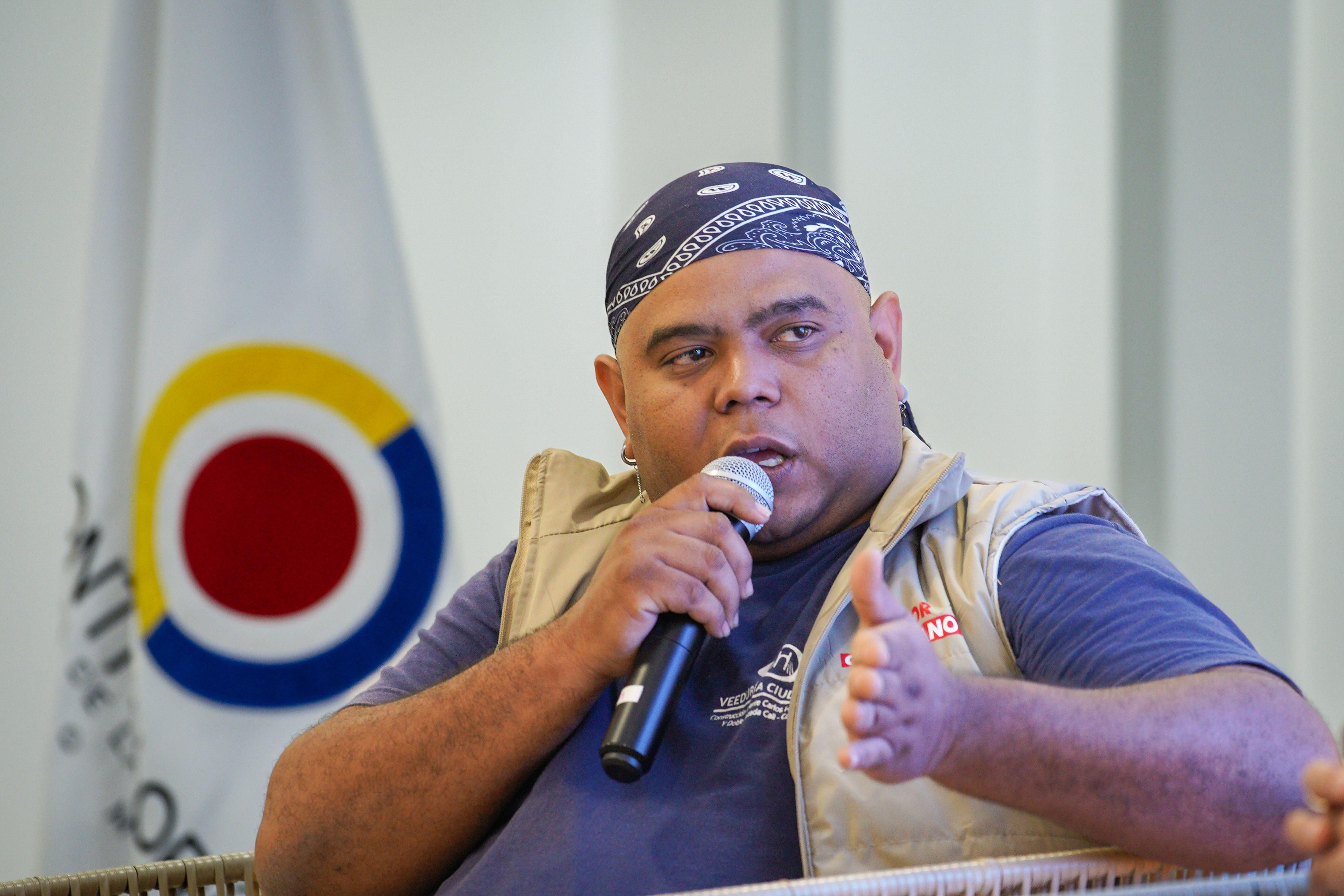 Jesús Alberto Camacho, veedor ciudadano del "Puente de Juanchito". | Foto: Caracol Radio
