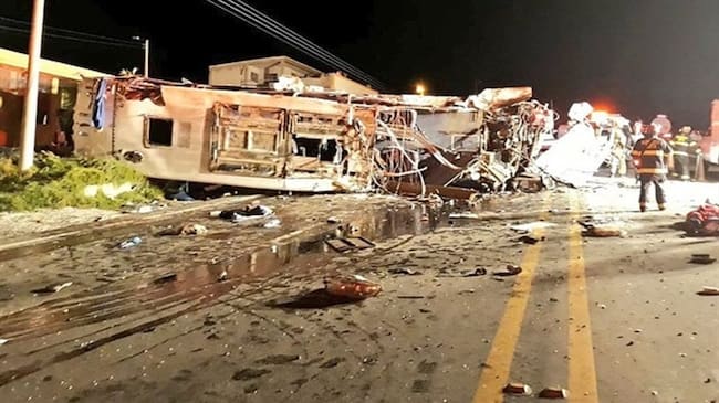 Hay confirmados 12 colombianos entre los sobrevivientes de accidente en Ecuador. Foto: Colprensa