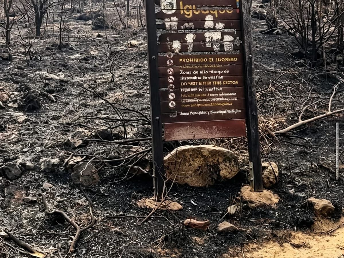 Incendio forestal ha consumido 800 hectáreas de vegetación del Santuario de Flora y Fauna de Iguaque