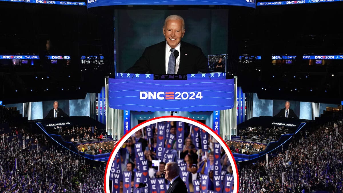 Biden entrega la antorcha a Harris y da discurso anticipado de despedida