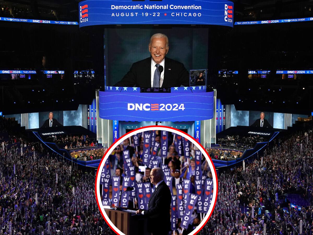 Biden entrega la antorcha a Harris y da discurso anticipado de despedida