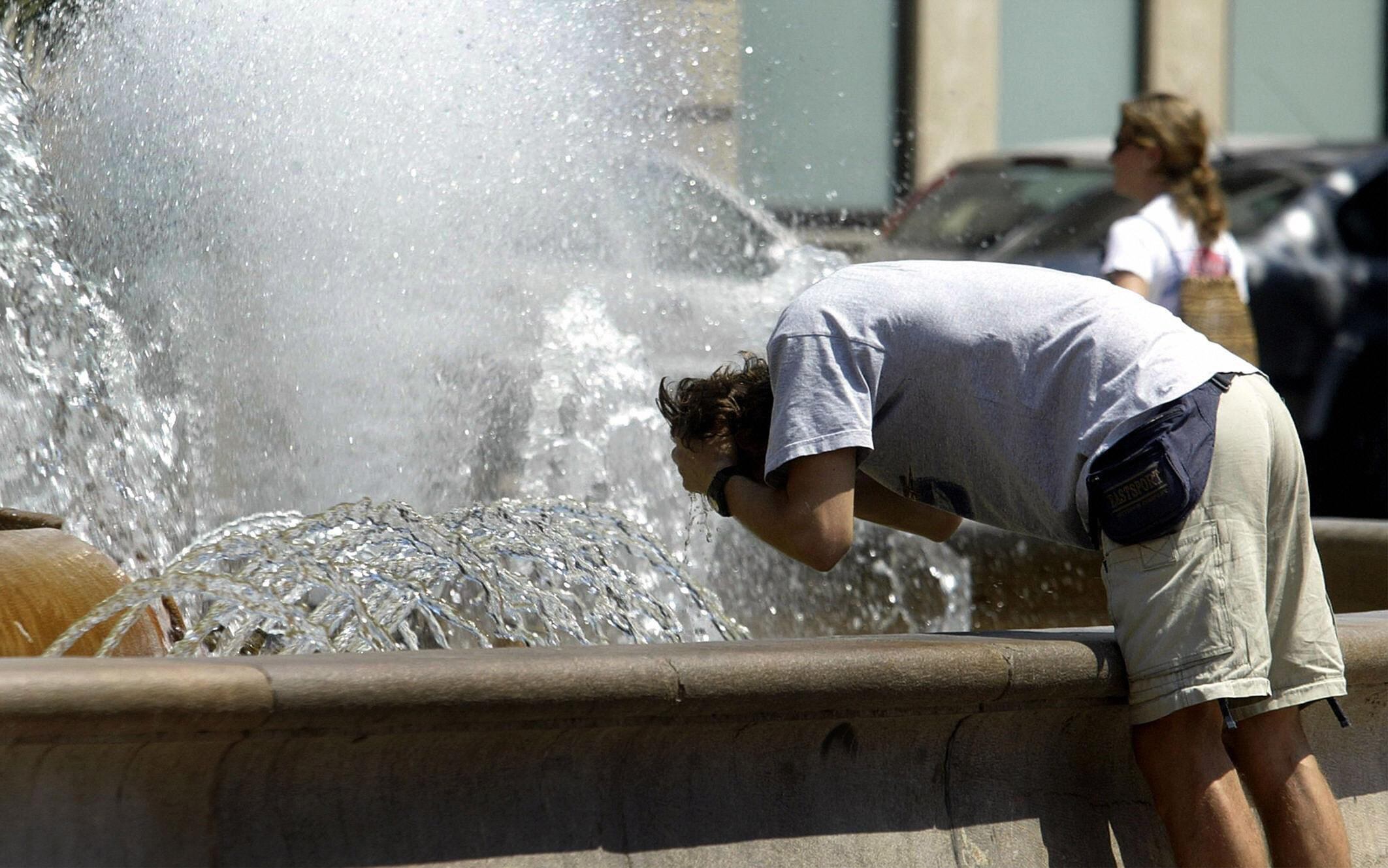 Ola de calor en España.