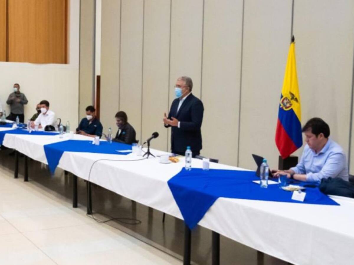 Paro Nacional: Presidente Iván Duque llegó a Cali