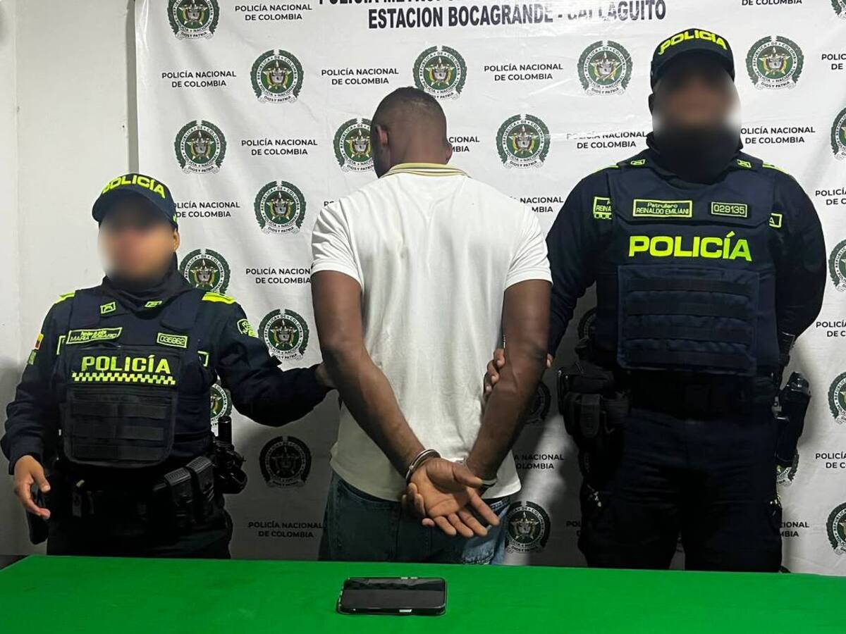 Capturado en el barrio Bocagrande por presunto robo a turista