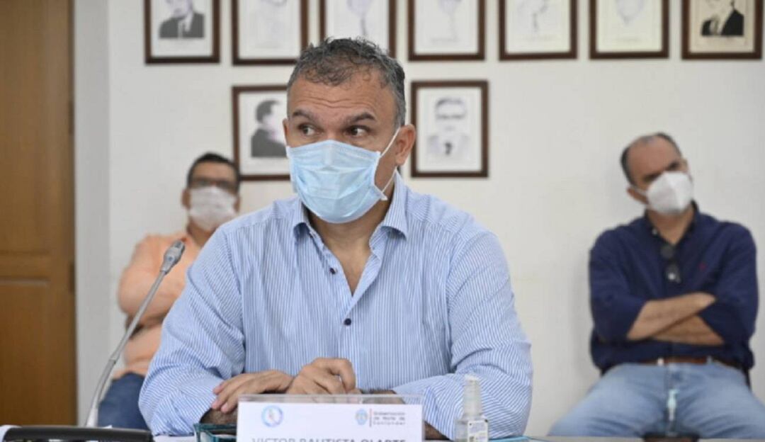 Secretario de Fronteras ,Víctor Bautista