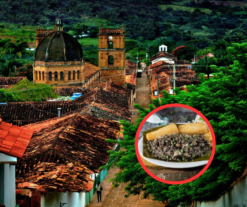 Barichara y plato de pepitoria (Getty Images)