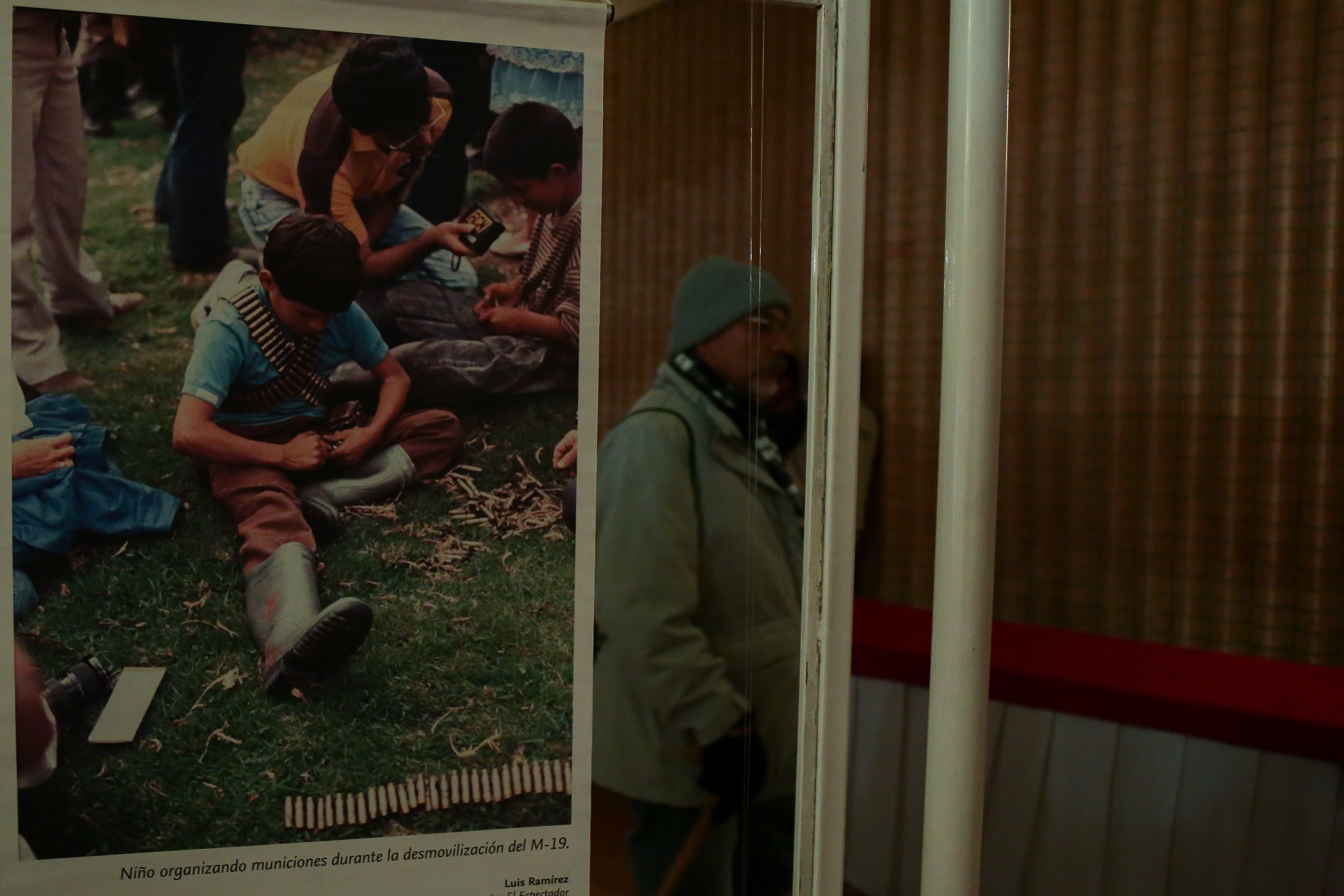 Bogotá. Febrero 13 de 2018. Informe nacional de reclutamiento y utilización de niños, niñas y adolescentes en el conflicto armado colombiano (Colprensa - Diego Pineda).