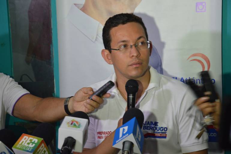 Jaime Berdugo Pérez, aspirante independiente a la Gobernación del Atlántico.