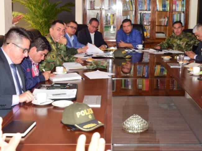 Consejo de Seguridad en Popayán con alcaldes afectados por escalada terrorista. 