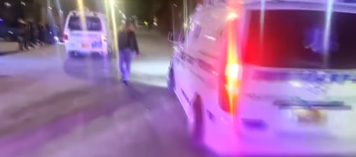 Captura de Video de piques de ambulancias, revelado por Noticias Caracol.