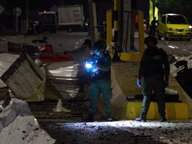 Acciones terroristas del ELN en el AMC. / Foto: EFE - Mario Caicedo.